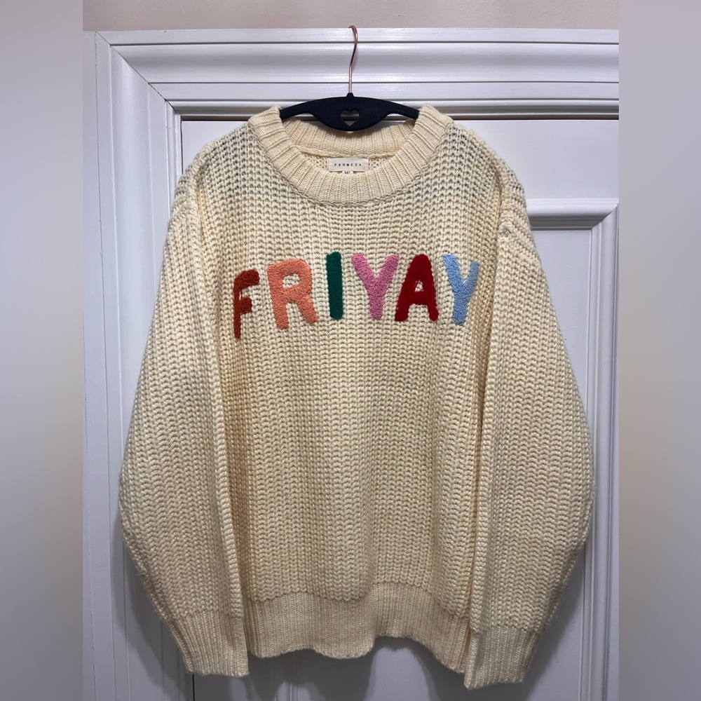 (M/L) FRIYAY sweater